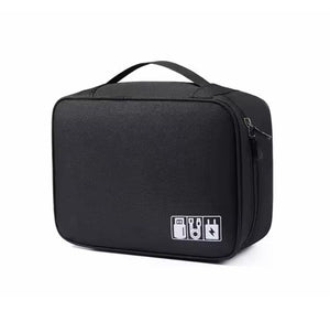 Estuche Organizador Porta Cable-Cargador-Auricular Grande
