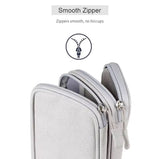 Estuche Organizador Porta Cable-Cargador-Auricular Doble Capa Mediano