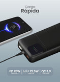 MOVISUN Batería Portátil Power Bank Rocket X23 20000mAh Negro