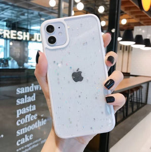 iPhone 14 Pro (6.1)  Stars Glitter TPU Case