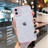 iPhone 14 Pro (6.1)  Stars Glitter TPU Case