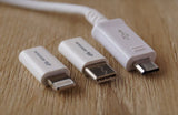 Kit Cable USB -Micro (V8)-Lightning-Tipo C Movisun MC-55