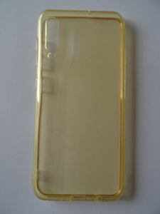 Samsung A50 TPU Case Clear Amarillo