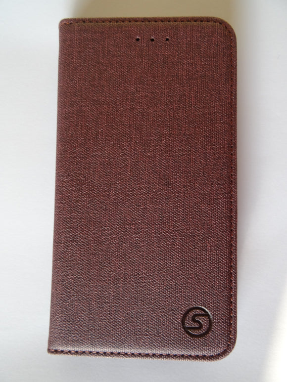 Samsung S10e 2019 Flip Cover Cuero Sintético textura