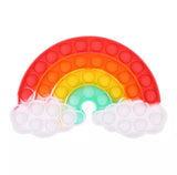 Fidget Pop It Push Bubble  | Juego Anti Estrés - Arcoíris