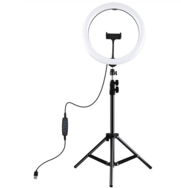 Aro Luz LED 26 cm (10 pulgadas) + Parante-Trípode