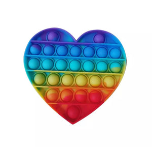 Fidget Pop It Push Bubble  | Juego Anti Estrés - Corazón
