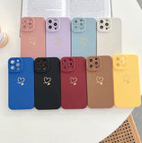 iPhone 13 Pro (6.1) TPU Case Corazon Dorado