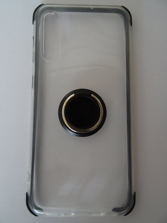 Samsung A50 Case SZ Transparente con anillo