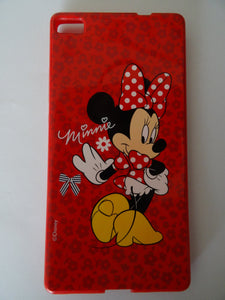 Huawei P8 |TPU Case Diseños Rojo