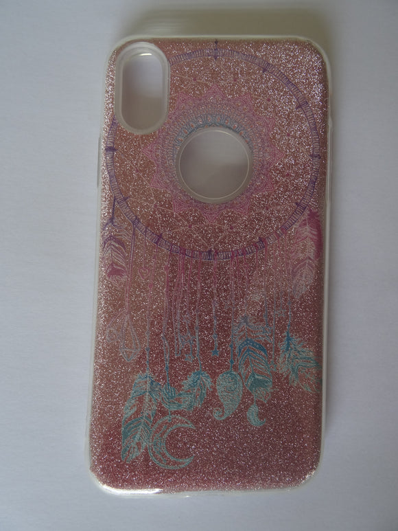 iPhone X/XS TPU Case 3 in 1 Glitter Atrapa Sueños