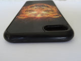 iPhone 7/8 PlUS 5.5" 3D Calavera Fuego