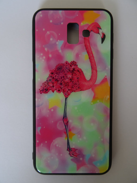 Samsung J6 Plus PC+TPU Case Flamenco