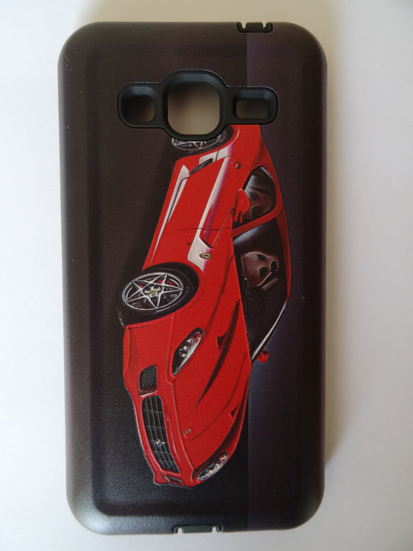 Samsung J3 PC + TPU Car Case