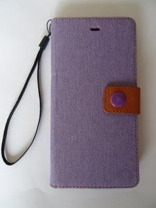 Huawei P9 Jean Book Cover YF Morado