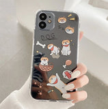 iPhone 12 (6.1)  TPU  Case Diseño Dogs