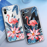 iPhone X/XS 5.8 TPU Case Flamingo
