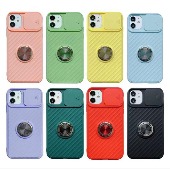 iPhone 11 Pro Max (6.5) Case TPU con anillo