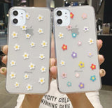 iPhone 11 (6.1)  TPU  Case Flower Daisy