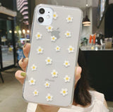 iPhone 12 (6.1)  TPU  Case Flower Daisy