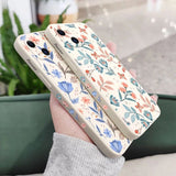 iPhone 12 (6.1) TPU Case Garden Flower