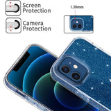 iPhone 13 Pro (6.1) Case Glitter Clear Transparente