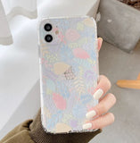 iPhone 11 (6.1)  TPU  Case Diseño Hojas