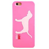 iPhone 6/6S 4.7" Silicona  #17 PINK dog