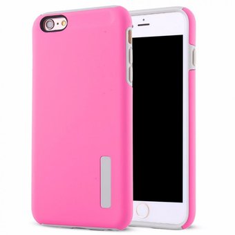 Iphone X 5.8   Heavy Duty Case Rosado