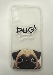 iPhone X/XS 5.8" TPU Case Design Pug!