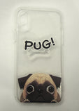 iPhone X/XS 5.8" TPU Case Design Pug!