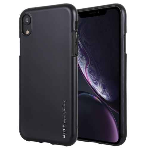 iPhone XR Jelly Metal Case-Negro