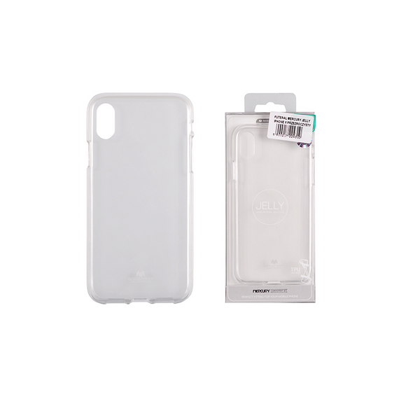 iPhone X/XS Jelly Case Goospery Clear