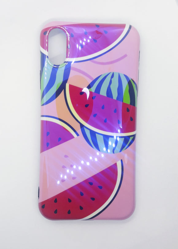 iPhone X/XS TPU Watermelon Gradient Case