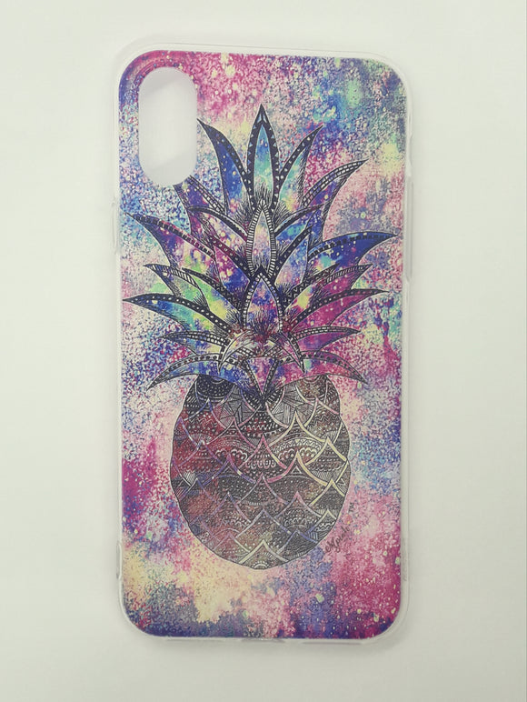iPhone X/XS TPU Pineapple Gradient Case