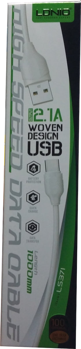 Cable Tipo C LDNIO Modelo: LS371