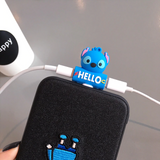 Cartoon 2 in 1 Audio + Charger Adapter