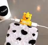 Cartoon 2 in 1 Audio + Charger Adapter