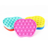 Fidget Pop It Push Bubble  | Juego Anti Estrés - Manzana