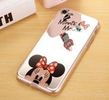 iPhone 6/6S 4.7" Mickey/Minnie Mouse Mirror Silicone Case