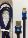 Cable iPhone Movisun USB a Lightning  AA-120LT 3.1 Amp trenzado microfibra