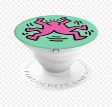 POP0057-Popsockets Phone Grip & Stand Fundación Keith Haring Split Figure