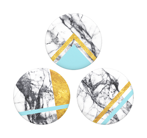 Popsockets PopMini  White Marble Glam