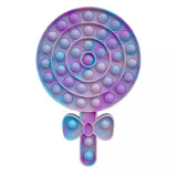 Fidget Pop It Push Bubble  | Juego Anti Estrés - Paleta Dulce