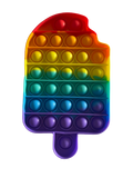 Fidget Pop It Push Bubble  | Juego Anti Estrés - Paleta Helado