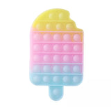 Fidget Pop It Push Bubble  | Juego Anti Estrés - Paleta Helado