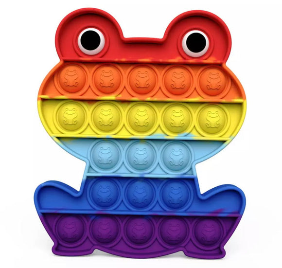 Fidget Pop It Push Bubble  | Juego Anti Estrés - Rana