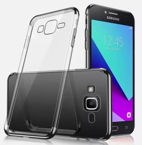 Samsung J2 Prime TPU + PC Clear Case