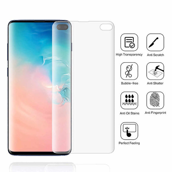 Samsung S9 Silicone Screen Protector Curvo Transparente