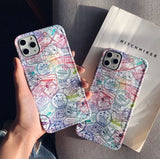 iPhone XR (6.1) TPU  Case Diseño Sellos